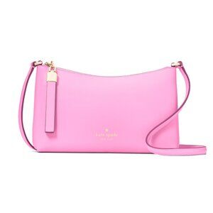 New Kate Spade Sadie Crossbody Saffiano Leather Surf Pink